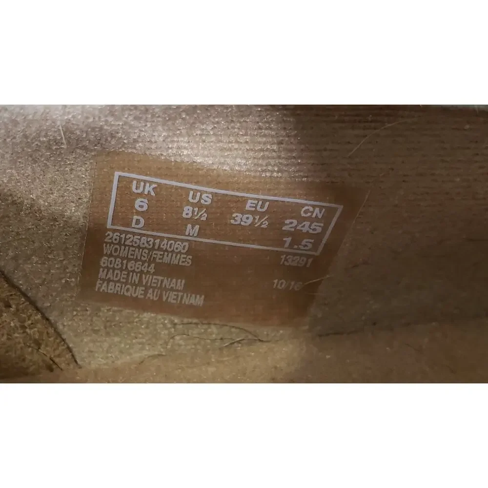 Clarks Azella Theoni Slip On‎ Loafter Shoes Gold Metallic Espardrille Size 8.5